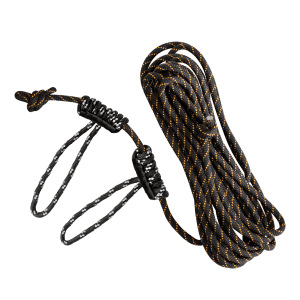 Muddy SafeLine 30' Reflective Black Orange Nylon Rope