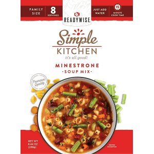 ReadyWise Simple Kitchen Minestrone Soup  6-Pack