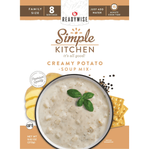ReadyWise Simple Kitchen Creamy Potato Soup  6 Pack