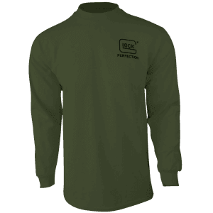 Glock Born in Austria Long-Sleeve Shirt - Military Green 3X