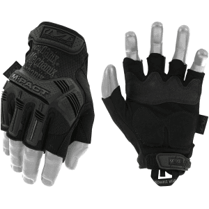 Mechanix Wear M-Pact 3 Fingerless Gloves  Size L (Black)