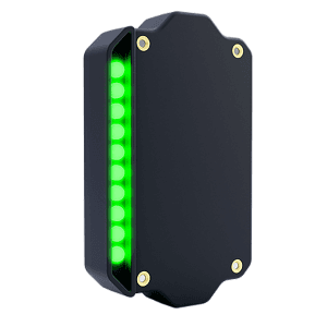 Caldwell AR500 Steel Flash Bang Indicator Target  Batteries Included (Black)