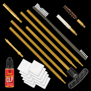 Otis Technology .22/.223 Caliber Cleaning Kit Yellow Plastic Case
