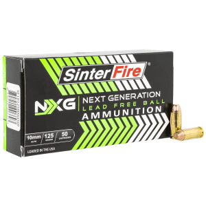 Sinterfire Next Generation 10mm 125 Grain Lead Free Ball SF10125NXG (Box)