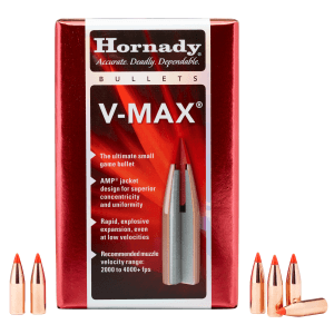 Hornady 6mm V-Max 65gr Polymer Tip 100/Box
