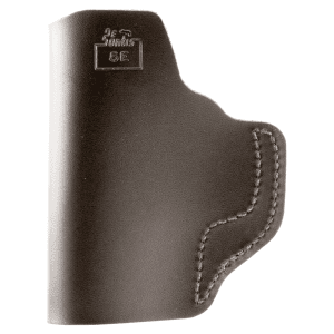 Desantis Gunhide Insider Black Leather Right Hand Belt Holster for S&W M&P 45 Gun 031BA5EZ0