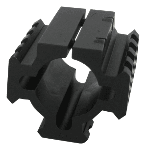 TacStar 1081100 Shotgun Rail Mount Black 1.80 Long