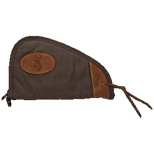 Browning Canvas Pistol Rug - Lockable  Flint with Brown Trim 1423886911