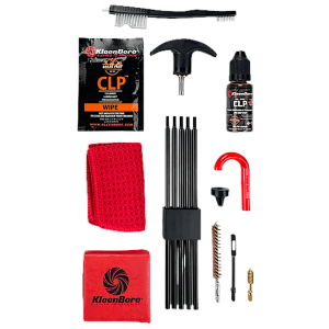 KleenBore Rifle Cleaning Kit 30 Cal Black Nylon Bristle