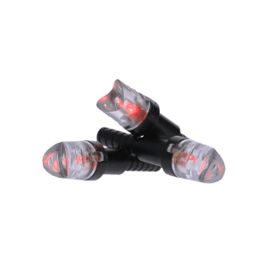 NAP Thunderglo Red Lighted Nocks 6 Pack Durable Universal Fit