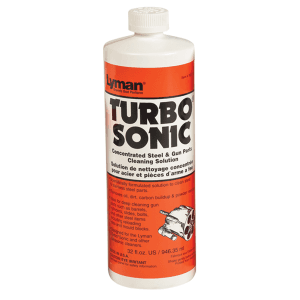 Lyman 7631715 Turbo Sonic Gun Parts Cleaning Solution Against Grease Dust Oil 32 oz Bottle