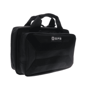 GPS Bags Black 600D Polyester Lockable Handgun Case PC15