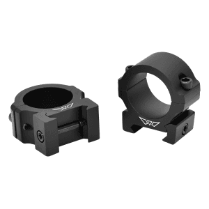 Warne Vapor 2-Piece Horizontal Scope Rings 1 Low Matte