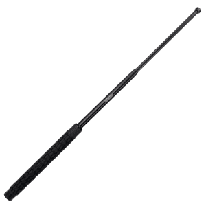 Cold Steel Expandable Baton 12in with Key Ring Black Steel