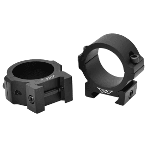 Warne Vapor 2-Piece Horizontal Scope Rings 30mm Low Matte