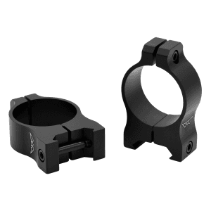 Warne 30mm Medium Matte Black Rings
