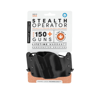 Stealth Operator Compact OWB Springfield XD Holster  Left Hand (Black)