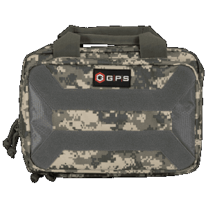 GPS Bags Black 600D Polyester Lockable Handgun Case PC15ACU