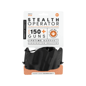 Stealth Operator Compact OWB Springfield XD Holster  Right Hand (Black)