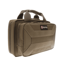 GPS Bags Flat Dark Earth 600D Lockable Pistol Case PC15FDE