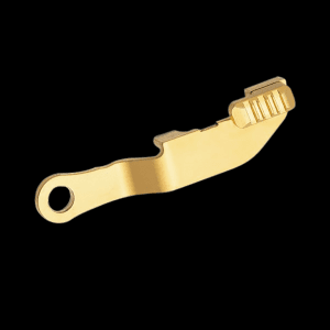 Tyrant CNC Hellcat Extended Slide Release Gold Stainless Steel Pistol