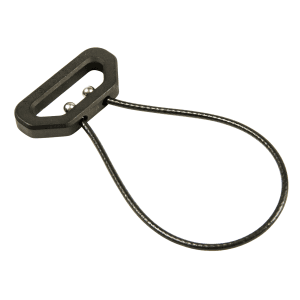 Blue Force Gear UWL325BK Universal Wire Loop Anodized Black 6061T6 Aluminum 3.25