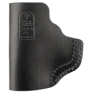 Desantis Gunhide Insider Leather Black Right Hand Belt Clip Holster for Ruger LCP II 031BA7FZ0