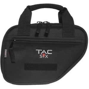 Tac Six Battalion Handgun Case Black Neoprene