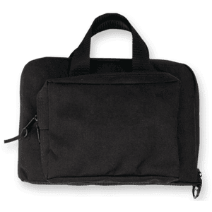 Bulldog Black Nylon Gun Range Bag - Water-Resistant & Crushproof BD915