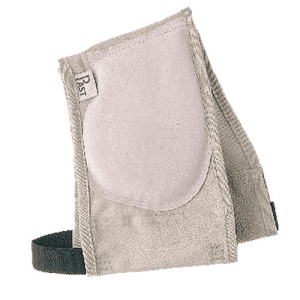 Caldwell 300010 Magnum Recoil Shield Tan Cloth wLeather Pad
