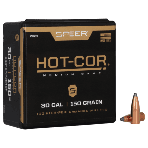 Speer Hot-Cor 30 Cal 150gr Hunting Projectiles 100ct