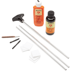 Hoppes  Rifle Cleaning Kit Bronze Bristle Clamshell