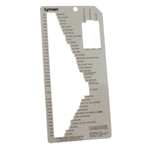 Lyman EZee Case Length Gauge II for Rifle/Pistol Cases