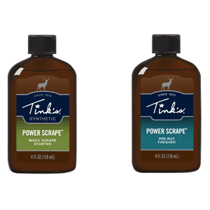 Tinks Americas Buck Lure Scrape Rope Kit with Power Scrape 4 oz