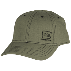 Glock 1986 Ripstop Hat  Velcro Adjustable (Olive Green)