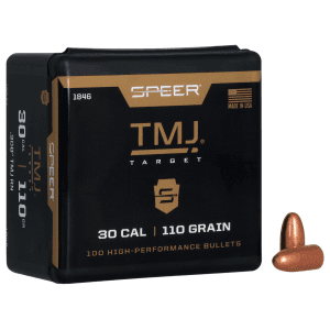 Speer TMJ .30 Cal 110gr Carbine Projectiles 100ct
