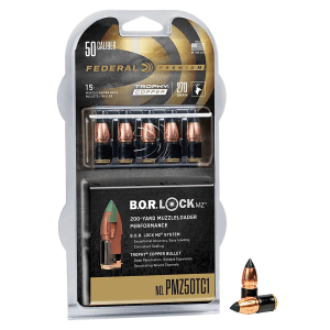 Federal Premium 50 Cal 270gr Trophy Copper Projectiles 15pk