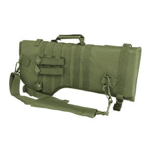 NCStar Green Rifle Padding D-Ring Gun Case CVRSCB2919G