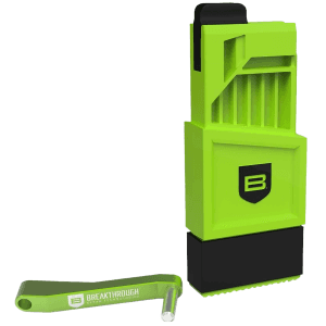 Breakthrough Clean AR15 Lower Block with Pivot Lock Green/Black