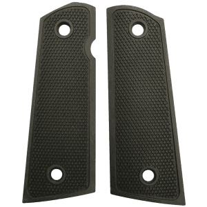 ProMag Archangel Aluminum 1911 Grip Panels Black Anodized