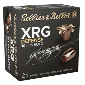 Sellier & Bellot Xrg 10mm 130 Grain Solid Copper Hollow Point SB10XA (Box)