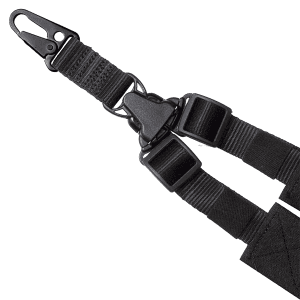 Outdoor Connection Black A-Tac Single-Point Rifle Sling with Adapter