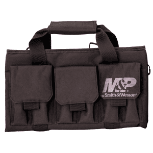 M&P Accessories Black Nylon Handgun Gun Case with Smooth Finish 110028