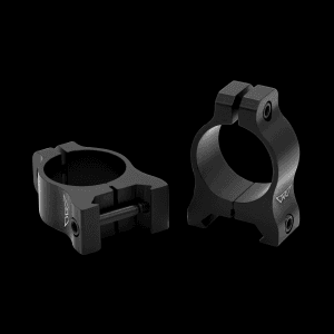 Warne 1'' Low Matte Black Rings