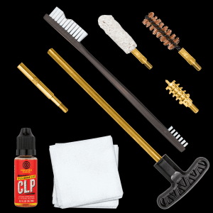 Otis Technology 9mm Pistol Cleaning Kit with Brass Components