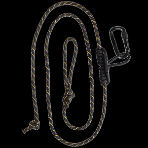 Muddy Outdoors Safety Harness Linemans Rope Black Nylon
