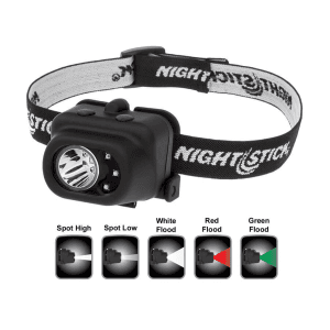 Nightstick Multi-Function 5-Mode LED Headlamp (Black)
