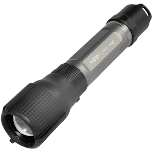 Police Security ZephyrRS Tactical Gray Rechargeable Flashlight 550 Lumens