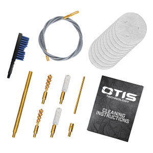 Otis Patriot .22 Cal Rifle Cleaning Kit 15 Pieces Yellow Box
