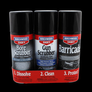 Birchwood Casey 33309 123 Aerosol Value Pack Kit 10 oz. Aerosol Can 3 Pack